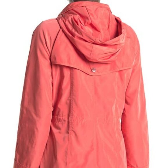 Michael Kors Hooded Anorak Jacket Waist Zip Front Pockets Lined Coat,Size XL,NEW - Picture 5 of 16